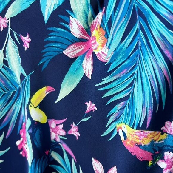 Forever 21 tropical maxi skirt size small - Picture 2 of 15